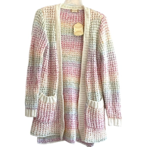 Altar's State long pastel sweater size medium - Picture 2 of 10